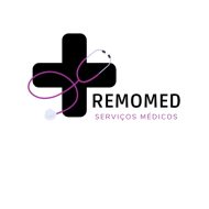 Logo Centro Médico Minimalista Azul